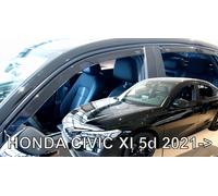 HONDA CIVIC MK11 2021-onwards LIFTBACK 5-Door 4-pc Wind Deflectors HEKO