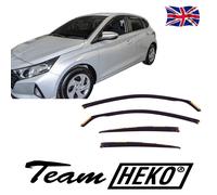 HYUNDAI i20 MK3 or N / N-Line 5-door Hatchback 2021-up 4-pc Wind Deflectors HEKO