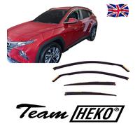 Heko Wind Deflectors For Hyundai Tucson 2020-Up 4Pcs Tinted