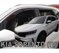 KIA SORENTO MK4 SUV 5-door 2020-onwards 4-pc Wind Deflectors HEKO Tinted