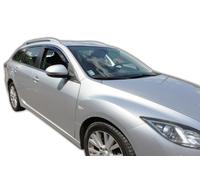 MAZDA 6 MK2 Hatchback Liftback 5-door 2007-2013 4-pc Wind Deflectors HEKO Tinted