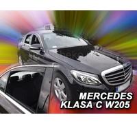 HEKO Wind Deflectors for MERCEDES klasy C W205 4-door 2014-2021 4pc Set Saloon