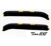 Heko 15148 Wind Deflectors (2pc set), Grey