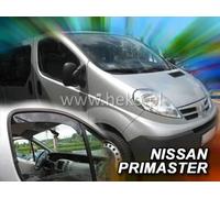 HEKO Wind Deflectors for RENAULT TRAFIC II 2001-2014 2pc Set