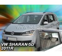 HEKO Wind Deflectors for VW SHARAN 2010-2022 4pc Set