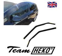 HEKO-28232 SEAT LEON mk2 2005 - up Heko Wind Deflectors Tinted 4pcs set