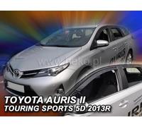 HEKO Wind Deflectors for TOYOTA AURIS II 5-door 2012-2018 4pc Set TOURING