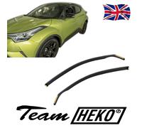 Heko Wind Deflectors For Toyota C-HR 5-Door 2016-2023 2Pcs Tinted