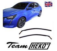 VAUXHALL CORSA F or Corsa-e Electric 5-door 2020-up 2-pc Wind Deflectors HEKO