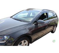 Heko Wind Deflectors For VW Golf Mk7 2012- 2019 2Pcs Tinted
