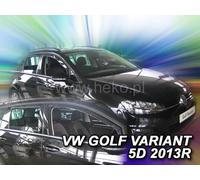 HEKO Wind Deflectors for VW GOLF VII 5-door 2013-2020 4pc Set VARIANT/ALLTRACK