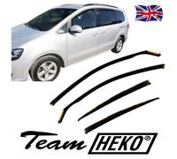 Heko 31182 Black Wind Deflectors