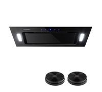 HEKTOR Cooker Extractor Hood Black