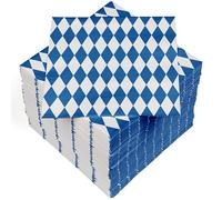 Heku 30243-B: 100 Napkins, 3-ply, Bavarian Blue, 33 x 33 cm