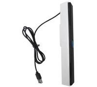 HEKUTU New Compact USB Sound Bar for PC Laptop - 2.0 Stereo Speakers with Bass Enhancement