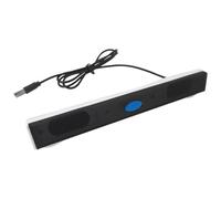 HEKUTU New Portable USB Powered Soundbar - 2.0 Stereo Speakers for Laptop PC Computer