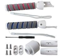 HEKUTU VR Controller Extensions for Quest 3S & 3 - for B-eat S-Aber Handles & Golf Club Attachment Set