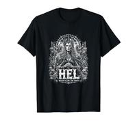 Hel Below The Roots Norse Mythology Value Graphic T-Shirt, Men, Black, M