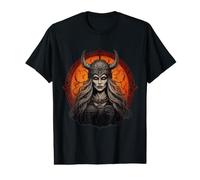 Hel Goddess Ruler of the Underworld in Norse Mythology Value Graphic T-Shirt