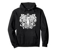 Hel Norse Goddess Symbol Pullover Hoodie
