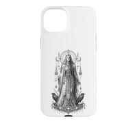Hel Norse Underworld Goddess Raven Rune Mythology Artwork Case for iPhone 15 Plus