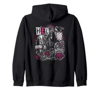 Hel Viking We Do Not Kneel Zip Hoodie
