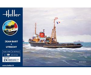 HEL55602 - Heller 1:200 Gift Set - Jean Bart and Utrecht Twinset