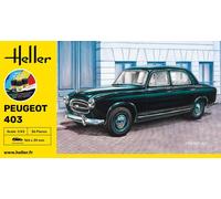 HEL56161 - Heller 1:43 Gift Set - Peugeot 403