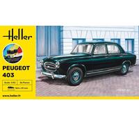 HEL56161 - Heller 1:43 Gift Set - Peugeot 403