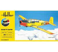 Heller 1: 72 Gift Set - Saab Safir 91