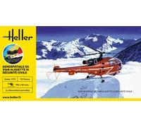 HEL56289 - Heller 1:72 Gift Set - Alouette III Securite Civile