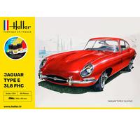 Bright 56709 - 1:24 Starter Kit Jaguar Type E 3L8 FHC - New
