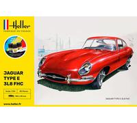Bright 56709 - 1:24 Starter Kit Jaguar Type E 3L8 FHC - New