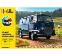 HEL56742 - Heller 1:24 Gift Set - Renault Estafette Gendarmerie