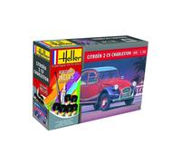 HEL56766 - Heller 1:24 Gift Set - Citroen 2 CV Charleston