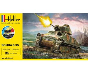 HEL56875 - Heller 1:72 Gift Set - Somua S 35