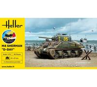 HEL56892 - Heller 1:72 Gift Set - M4 Sherman "D-Day"