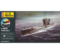 HEL57002 - Heller 1:400 Gift Set - U-Boot Type VII C