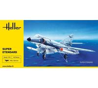 Heller Model Kit Super Etendard 1:72 Scale HEL80360