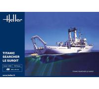 Heller Plastic Kit 80615 Titanic Searcher "Le Suroit" - 1:200 Scale - T48 Post