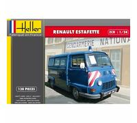 Hard to find Heller 80742 1:24th scale Renault Estafette Gendarmerie