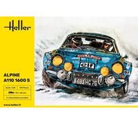 Heller 80745 1:24th scale Renault Alpine A110 1600S Rally Car