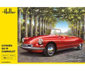 HEL80796 - Heller 1:16 - Citroen DS 19 Cabriolet
