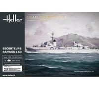 Heller 81093 1:400th scale Escorteurs Rapides E50 Collection Historique
