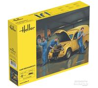 Heller 82756 Car Mechanics Workers Version 2 Figures 1:24 Model Kit