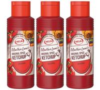 Hela Martha German Curry Ketchup Original 300ml Pack of 3 - Traditional Spice Mix for Timeless Currywurst Pleasure, Tangy Tomato Flavour