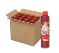 Hela Martha Original 800ml Curry Ketchup Sauce Cooking Sauce - Authentic German-Style Savoury Flavour (Pack of 12)