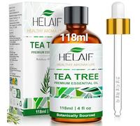 HELAIF Tea Tree Essential Oil 118ML 100% Natural Tea Tree Oil for Aromatherapy Diffusers Skin and Hair Care
