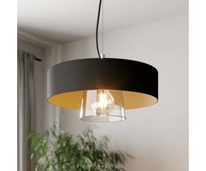 HELAM Babilon hanging light with double lampshade