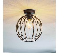 HELAM Cumera ceiling lamp with open spherical shade, Ø 24cm